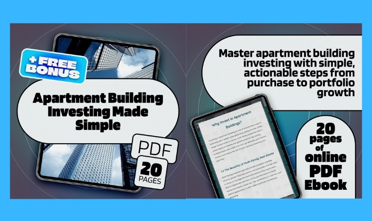 How to Invest in Apartment Buildings eBook for Beginner
