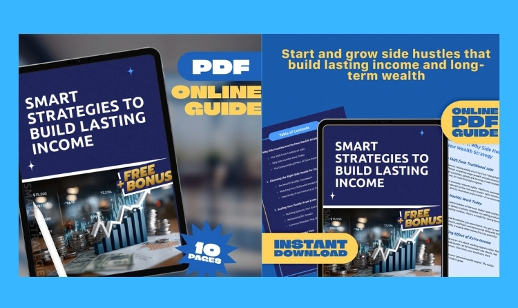 Smart Strategies to Build Lasting Income | Side Hustle Strategies for Wealth Accumulation
