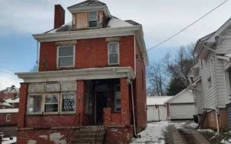 249 W Hallam Avenue, Washington PA: 5-Bedroom Fixer-Upper-$27,800