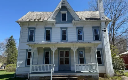 Historic Victorian Home on 1.44 Acres in Howard, PA-$250,000