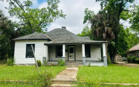 Fitzgerald GA Fixer-Upper With Craftsman Charm for $29,900