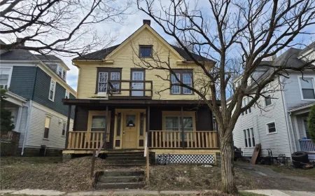 Jamestown NY Duplex Investment Opportunity on Terrace Place-$29,900