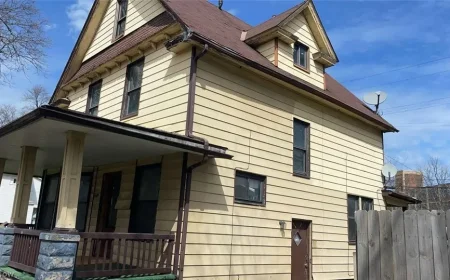 Cleveland Fixer-Upper with Duplex Potential for Investors-$20,000