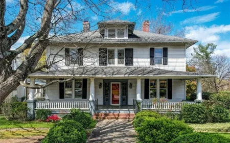 Historic Colonial Revival Home for Sale in Reidsville NC-$249,900