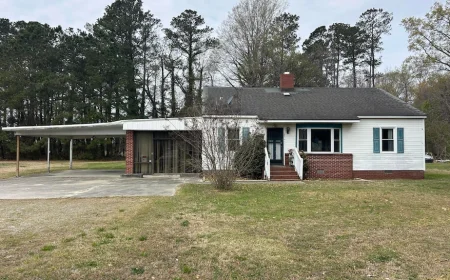 Affordable Fixer-Upper in Ahoskie NC on Nearly Half an Acre- $30,000