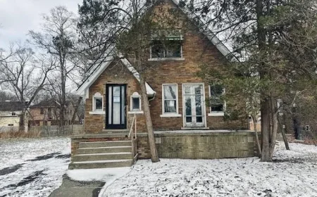 5226 Coplin Street in Detroit, MI: 4-Bed Colonial Opportunity-$23,760