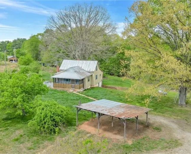 Roaring River NC Farmhouse on 8.6 Acres With Mountain Views-$180,000